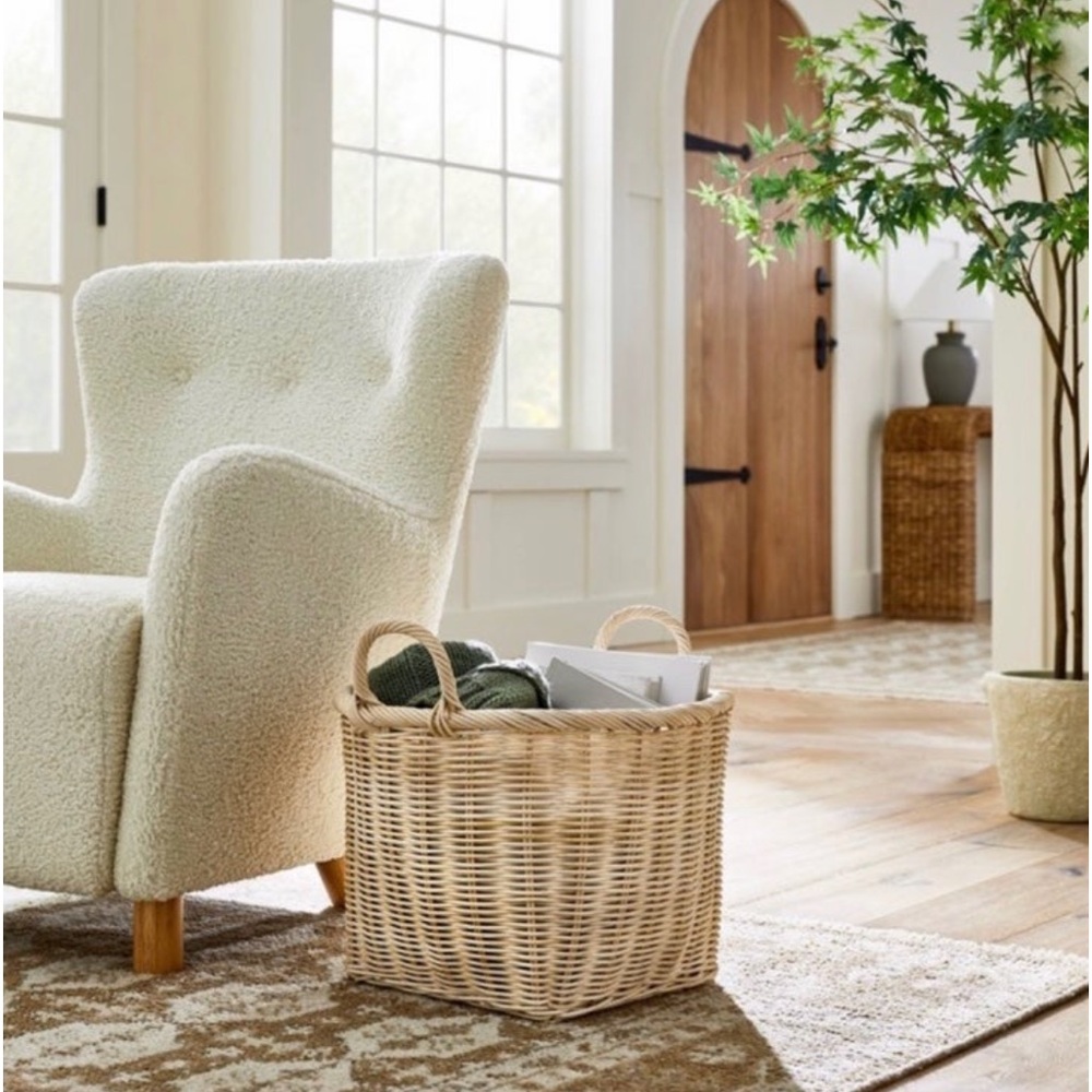 Threshold Studio McGee SET of 2!  woven baskets NIB